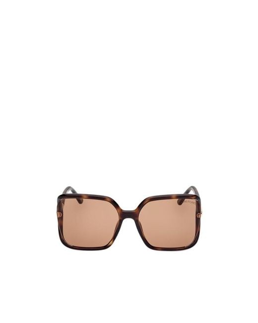 Tom Ford Natural Logo Sunglasses
