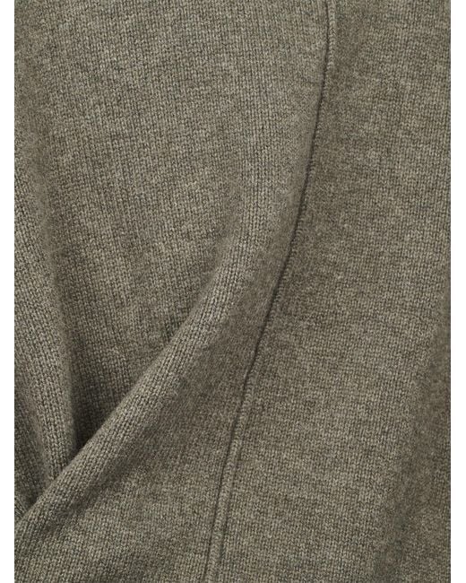 Soeur Green Long-Sleeve Turtleneck Sweater