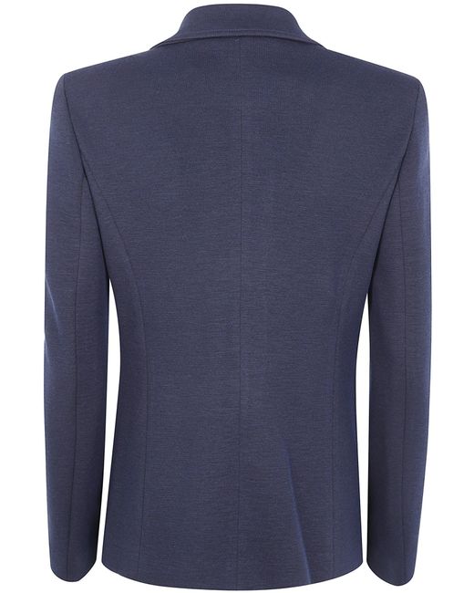 Seventy Black Single-Breasted Blazer