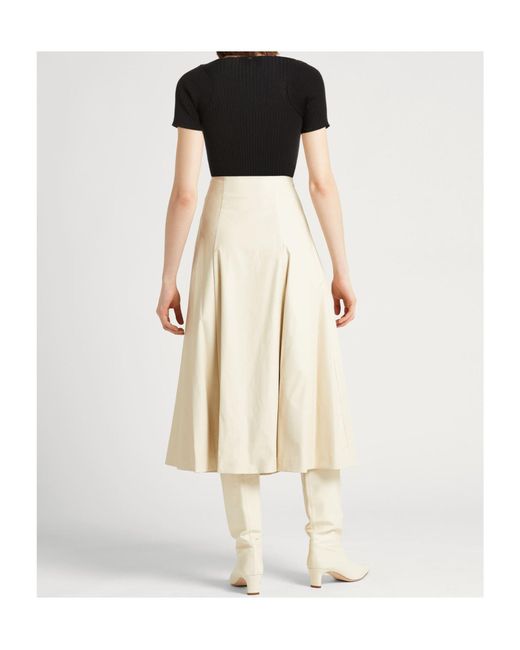 Sportmax Black Ribbed Knit T-Shirt