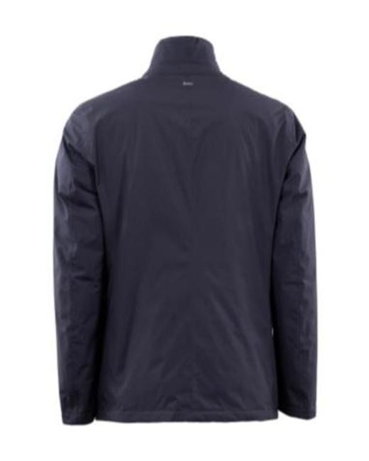 Herno Blue Padded Jacket for men
