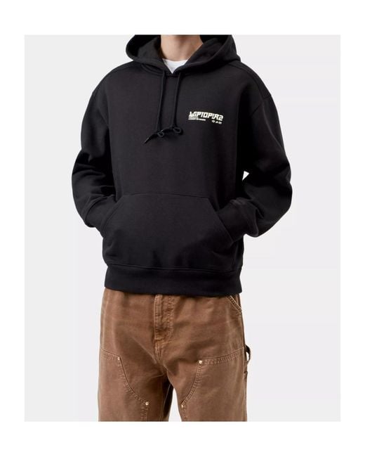 Carhartt Black Wiptopia Ii Hoodie for men