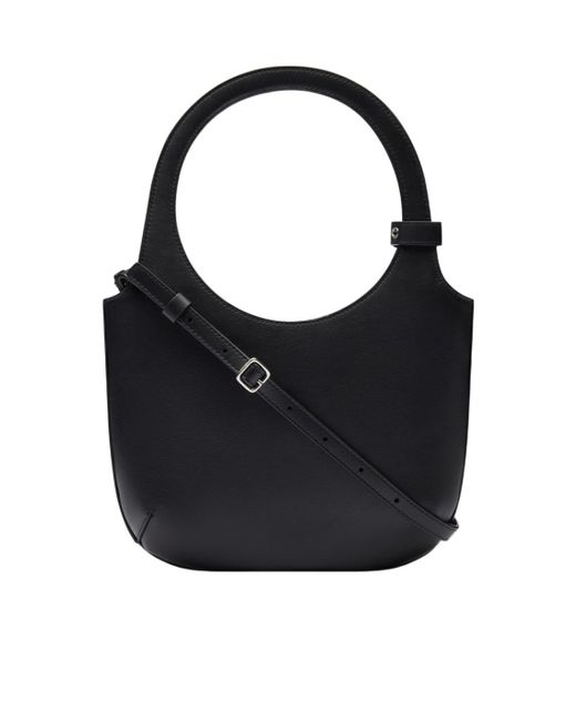 Courreges Black Courrèges Holy Logo Plaque Shoulder Bag