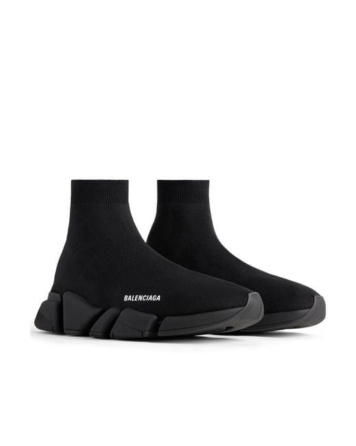 Balenciaga Black Speed 2.0 Sneakers for men