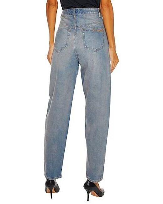 Isabel Marant Blue Tapered Jeans