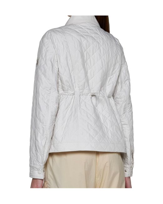 Moncler Gray Long-Sleeved Cotton Clothes