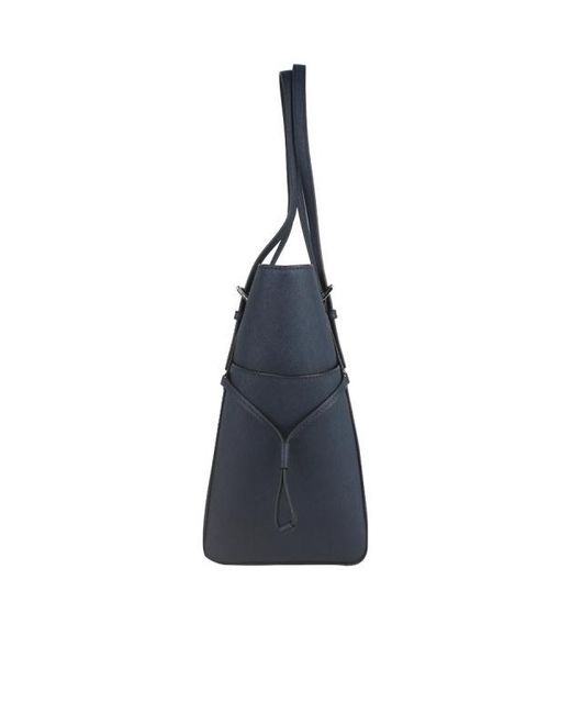 Michael Kors Blue Voyager Large Tote
