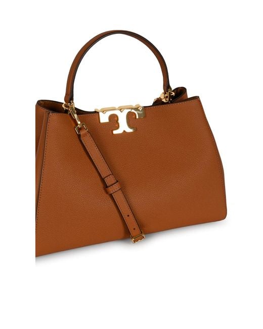 Tory Burch Brown Top Handle Shoulder Bag