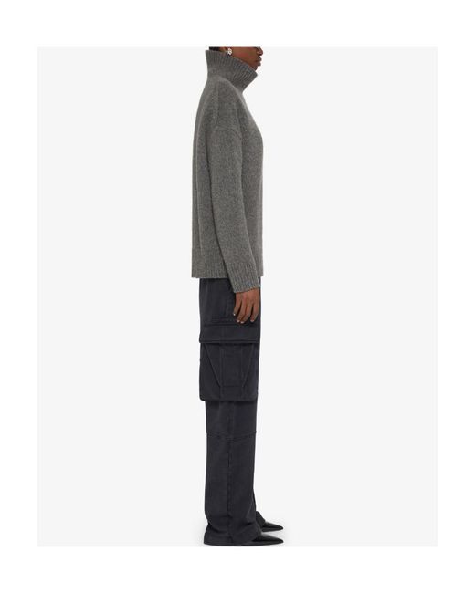 Givenchy Gray Turtleneck Sweater