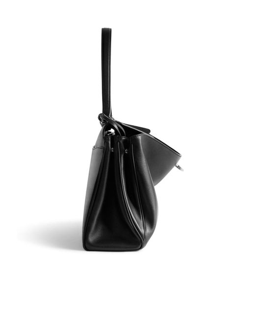 Balenciaga Black Rodeo Medium Tote Bag