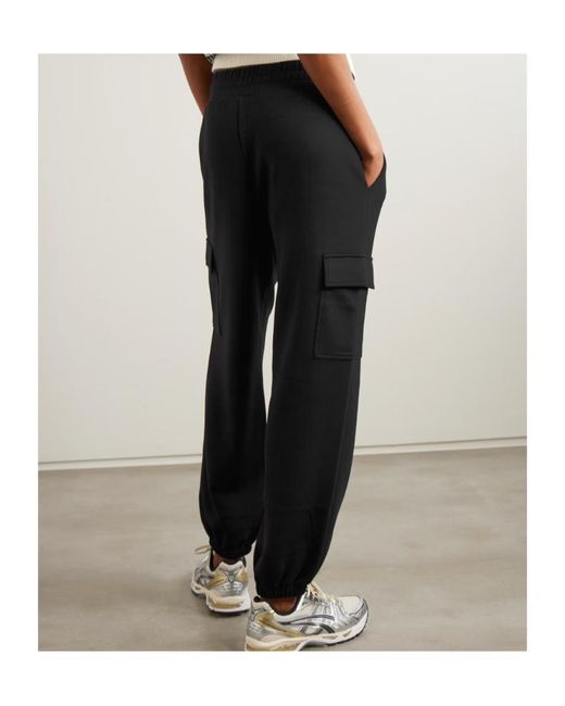 Varley Black Elastic Waist Casual Pants