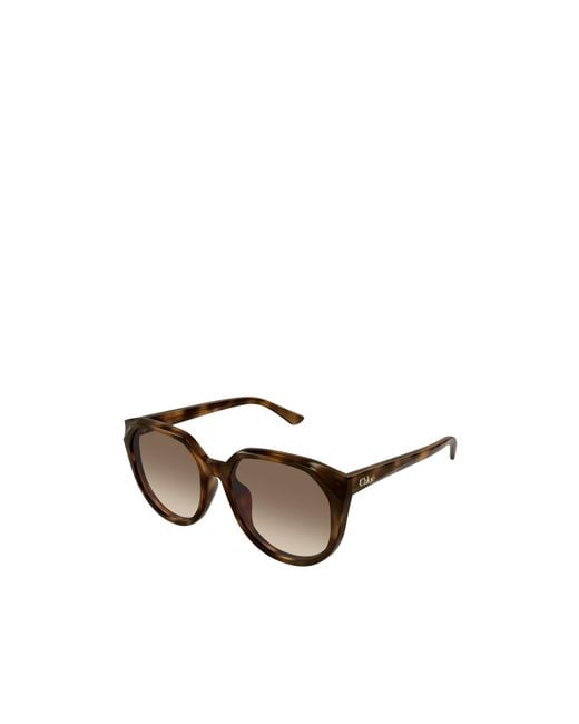 Chloé Multicolor Chloé Eyewear Geometric-Frame Sunglasses