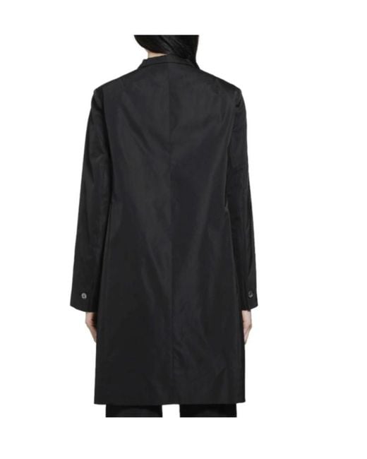 Jil Sander Blue Long-Sleeved Coat