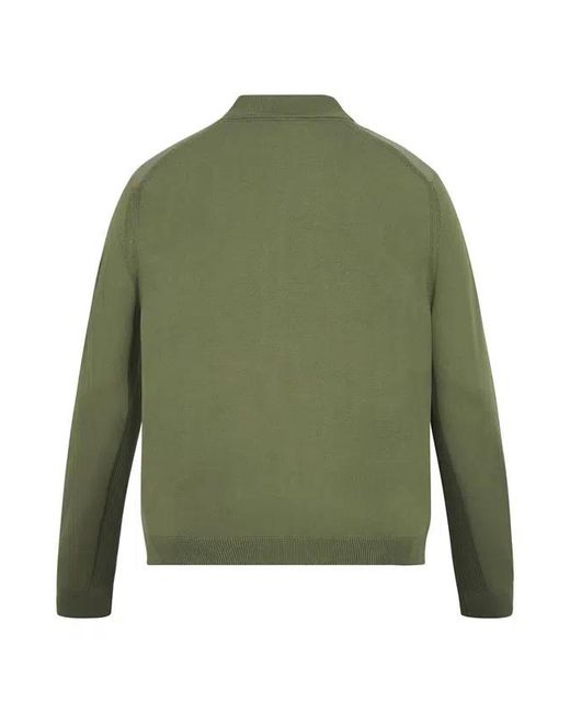 Boss Green Ribbed Zip Jacket for men