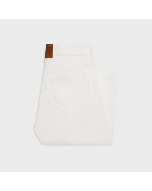 Céline White Boyfriend Jeans 001 for men