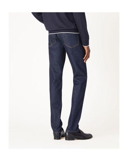 Loro Piana Blue Five-Pocket Zip-Fly Jeans for men