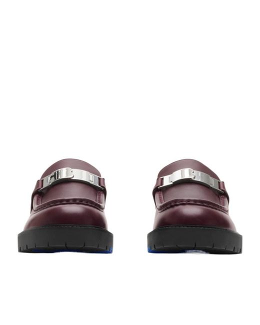 Burberry Brown Raft Loafers for men