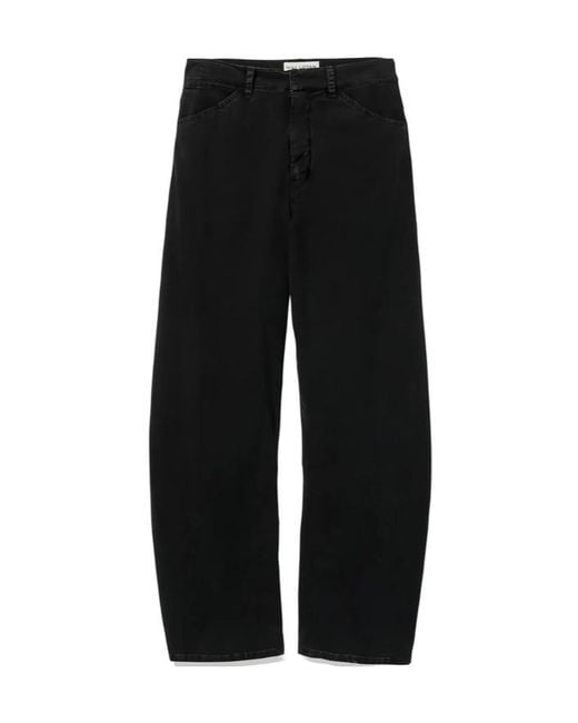 Nili Lotan Black Casual Pants With Belt Loops