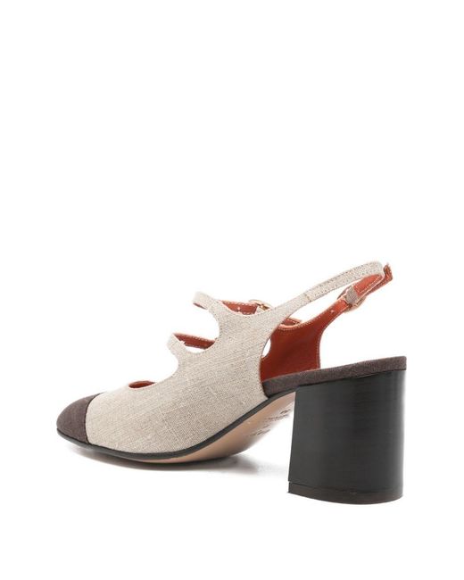 CAREL PARIS Pink Slingback Pumps