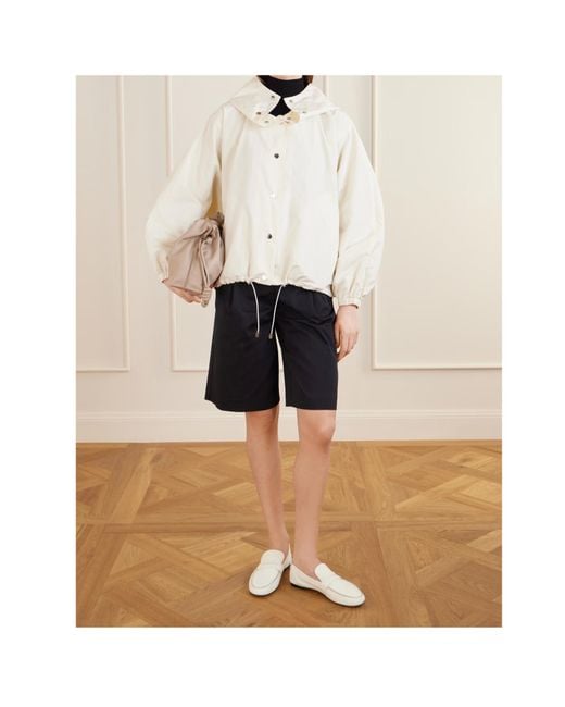 Rohe White Long-Sleeved Casual Jacket