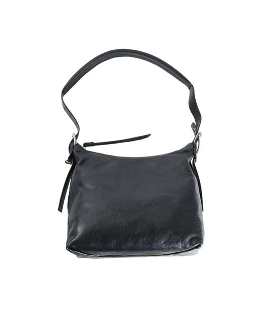 Lemaire Black D-Ring Hobo Belted Small Bag
