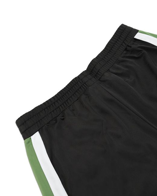 EA7 Black Side Striped Sweatpants for men