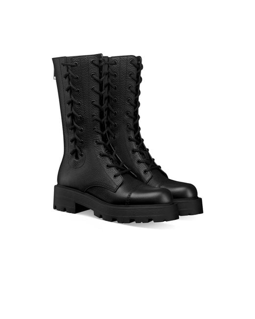 Dior Black D-Road Ankle Boot