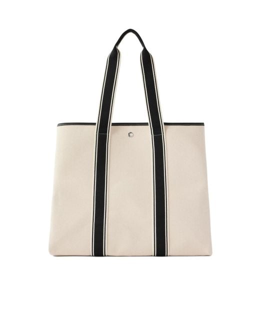 Rue de Verneuil Natural Canvas Handbag
