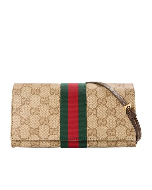 Gucci Natural Printed Shoulder Bag