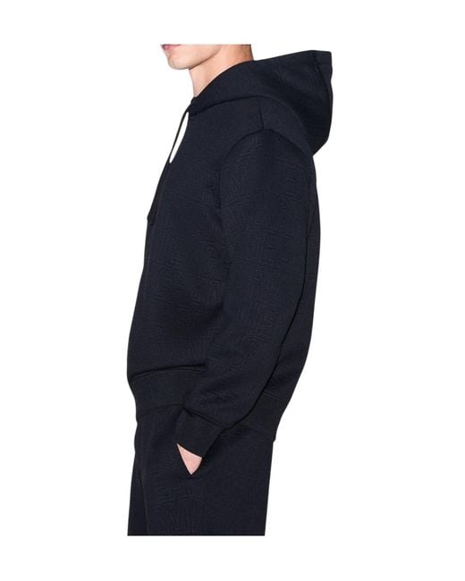 ARMANI EXCHANGE Blue Long-Sleeve Sweatshirt for men