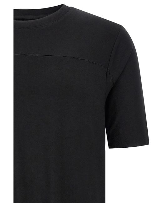 Thom Krom Black M Ts 973 Stitch Detail T-Shirt for men
