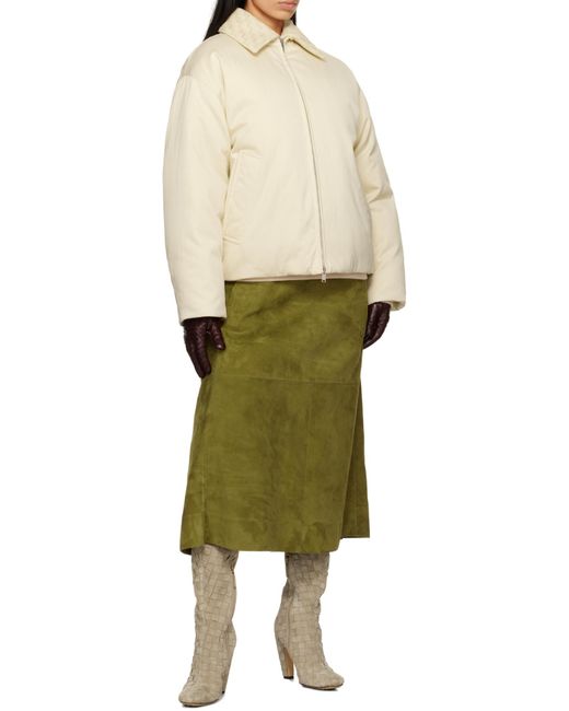 Bottega Veneta Natural Long-Sleeved Cotton Clothes