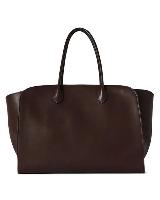 The Row Brown Marlo Tote Bag