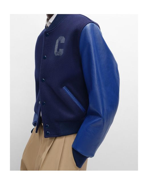 Céline Blue Teddy Jacket for men