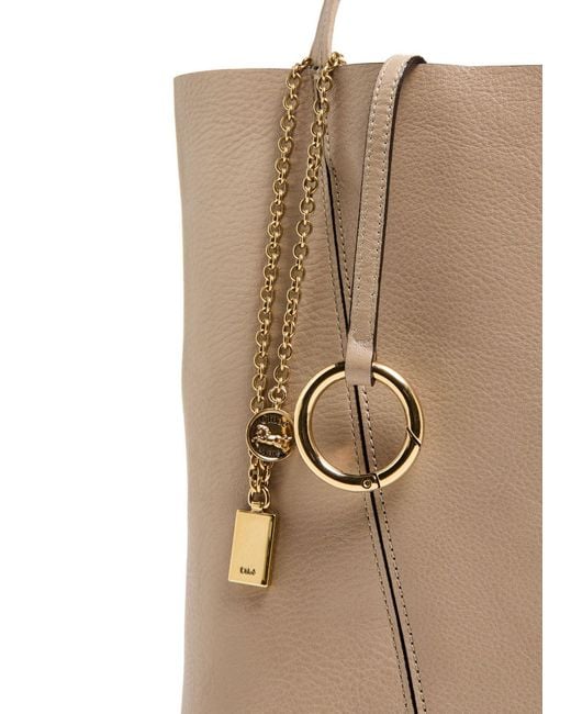Chloé Natural Spin Shoulder Bag