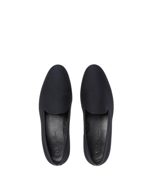 Loro Piana Black Opera Walk Loafer for men
