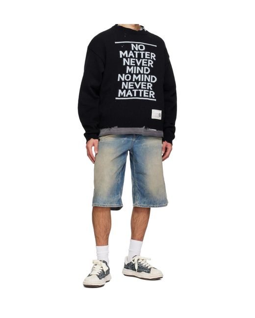 Maison Mihara Yasuhiro Blue Blakey Og Low-Top Lace-Up Casual Sneakers for men