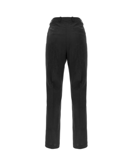 Boss Black Pressed-Crease Tailored Trousers