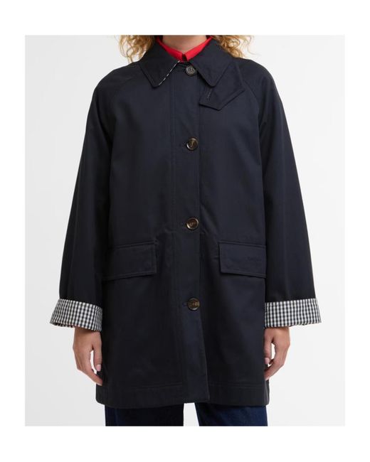 Barbour Blue Front Button Jacket