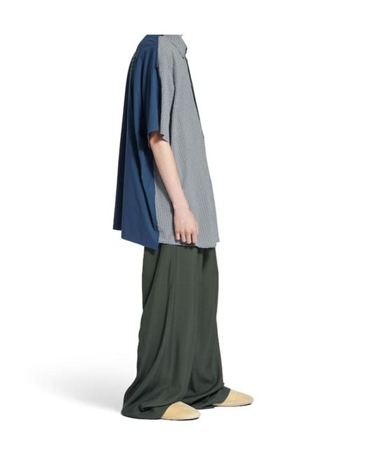 Balenciaga Green Tailored Tracksuit Pants for men