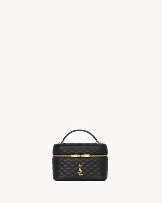Saint Laurent White Gaby Vanity Large