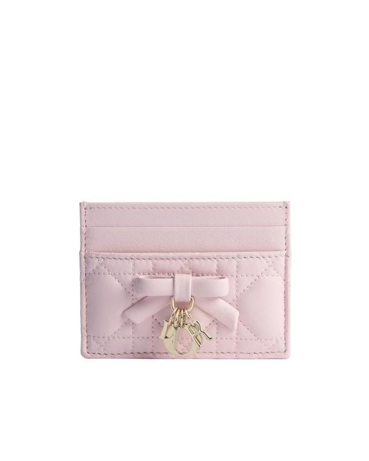 Dior Pink Lady Freesia Card Holder