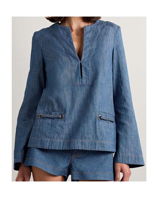 Zimmermann Blue Denim Tunic