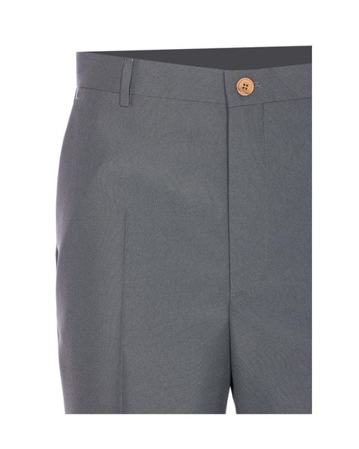 Gucci Gray Technical Panama Pants