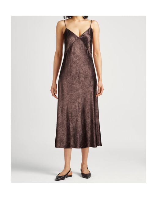 MAX&Co. Brown Slip Dress