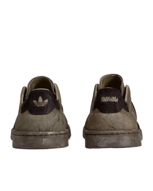 Adidas Brown Originals Sst By Avavav Lace-Up Sneakers