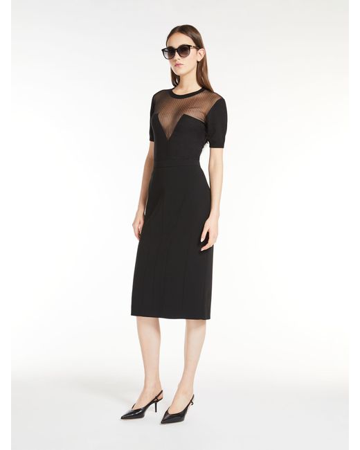 Max Mara Black Skipper Pencil Skirt