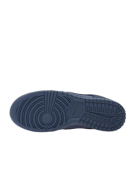 Nike Blue Dunk Low Retro Se Sneakers for men