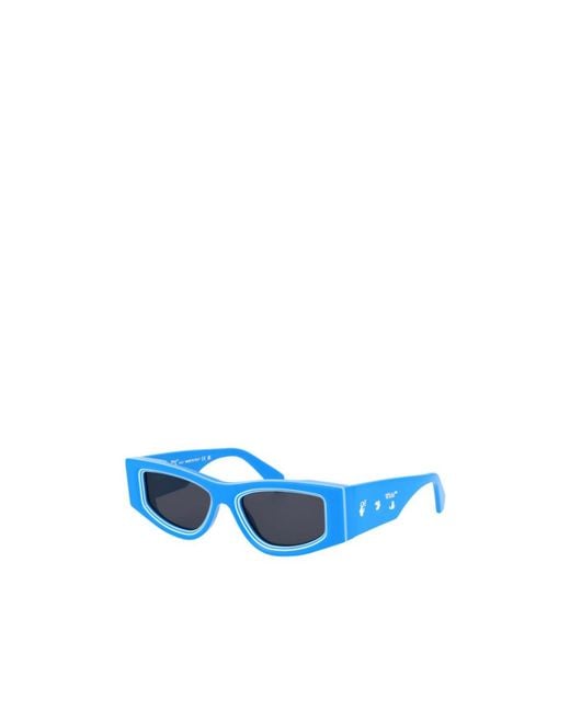 Off-White c/o Virgil Abloh Blue Andy Cat-Eye Sunglasses