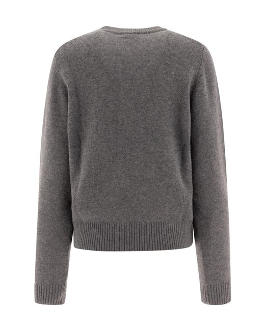 Ganni Gray Knitwear